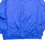 Womens Coach Jacket Blue Nylon XL