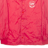 WINWEAR Quarter Century Club Mens Coach Jacket Red Nylon S
