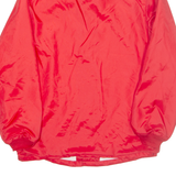CAPRICORN Harolds Club Mens Coach Jacket Red Nylon USA S