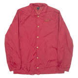 DISNEY Mulan Mens Coach Jacket Maroon Nylon L