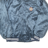 AUBURN San Jose Pal Mens Varsity Jacket Blue Nylon USA L