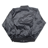 Lion Of Judah Mens Bomber Jacket Black Nylon XL