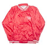 CARDINAL Stevenson H.s. Mens Varsity Jacket Red Nylon USA XL