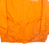 ARISTO JAC Lime Instructor Mens Coach Jacket Orange Nylon XL
