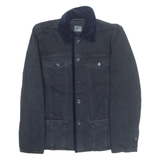 LIZ WEAR Denim Womens Chore Jacket Black M