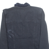 LIZ WEAR Denim Womens Chore Jacket Black M