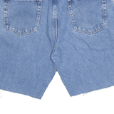 WRANGLER Cut Off Mens Denim Shorts Blue L W35