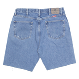 WRANGLER Cut Off Mens Denim Shorts Blue L W35