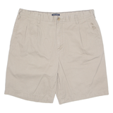 NAUTICA Mens Chino Shorts Grey XL W38
