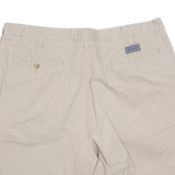 NAUTICA Mens Chino Shorts Grey XL W38