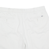 NAUTICA Mens Chino Shorts Cream XL W38