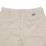 NAUTICA Mens Chino Shorts Beige XL W38