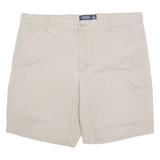 CHAPS Stretch Mens Chino Shorts Beige XL W38
