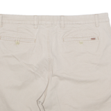 CHAPS Stretch Mens Chino Shorts Beige XL W38