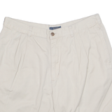 CHAPS Mens Chino Shorts Beige L W36