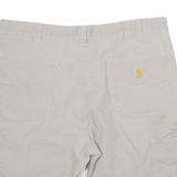 CARHARTT Carpenter Mens Workwear Shorts Beige XL W38