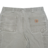 CARHARTT Carpenter Denim Mens Workwear Shorts Grey L W35