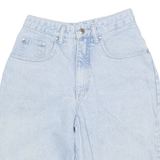 UNION BAY High Waist Womens Denim Shorts Blue 90s XS W25