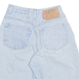 UNION BAY High Waist Womens Denim Shorts Blue 90s XS W25