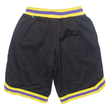 NBA LA LAKERS 'JAMES Mens Sports Shorts Black Relaxed S W26