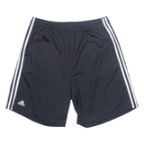 ADIDAS Mens Sports Shorts Black Relaxed XL W32