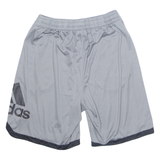 ADIDAS Mens Sports Shorts Grey Relaxed XL W28