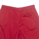 NIKE Mens Sports Shorts Red Relaxed XL W36