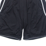 ADIDAS Mens Sports Shorts Black Relaxed L W30