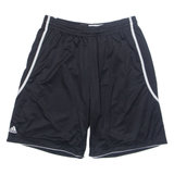 ADIDAS Mens Sports Shorts Black Relaxed L W30