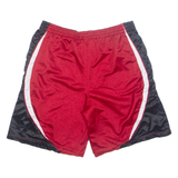 STARTER Mens Sports Shorts Red Relaxed L W32