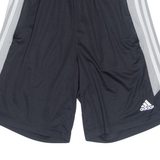 ADIDAS Mens Sports Shorts Black Relaxed M W26