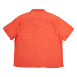 BATWICK BAY Mens Hawaiian Shirt Red Crazy Pattern 2XL