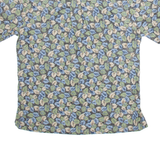 BISHOP ST Mens Shirt Black Crazy Pattern M