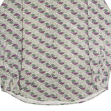 CAMBRIDGE CLASSICS Mens Shirt Green 90s Floral Long Sleeve L