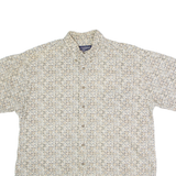 CROSSINGS Mens Shirt Beige 90s XL