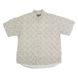 CROSSINGS Mens Shirt Beige 90s XL