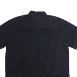 PENMANS Mens Plain Shirt Black 90s L