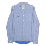 DIESEL Slim Fit Mens Shirt Blue Gingham Long Sleeve L