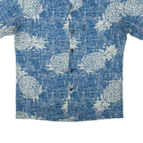 Pineapple Mens Shirt Blue M