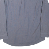 CHAPS Mens Shirt Blue Gingham Long Sleeve XL