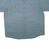 WRANGLER Mens Plain Shirt Grey XL