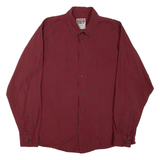 WRANGLER Mens Shirt Red Check Long Sleeve XL