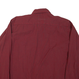 WRANGLER Mens Shirt Red Check Long Sleeve XL