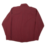 WRANGLER Mens Shirt Red Check Long Sleeve XL