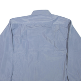 KANGOL Mens Plain Shirt Blue Long Sleeve 2XL