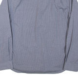 NAUTICA Mens Shirt Grey Gingham Long Sleeve XL