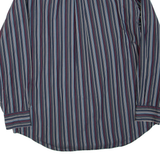 NAUTICA Mens Shirt Blue Striped Long Sleeve XL