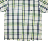 NAUTICA Mens Shirt Green Check L