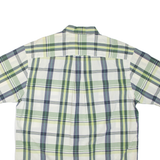 NAUTICA Mens Shirt Green Check L