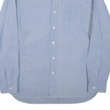 LEVI'S Mens Plain Shirt Blue Long Sleeve L